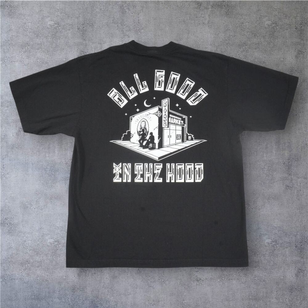 Originals All Good in the Hood Graphic Tee Black XL West Coast Chicano Streetwea